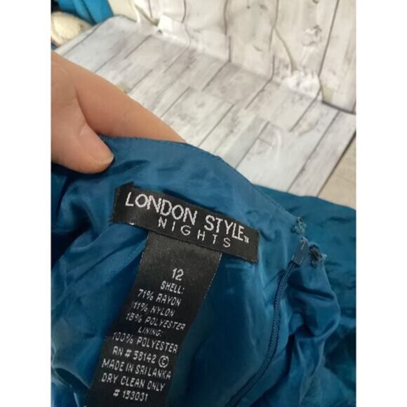 acubi mermaidcore fairycore London Style Nights Dress Size 12 - Picture 3 of 3